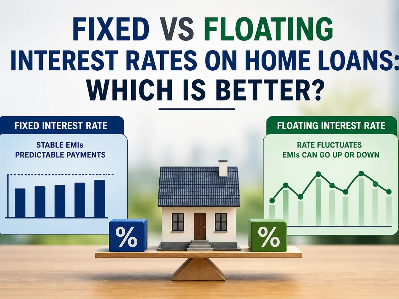 Fixed vs Floating Interest Rates on Home Loans: Which Is Better?
